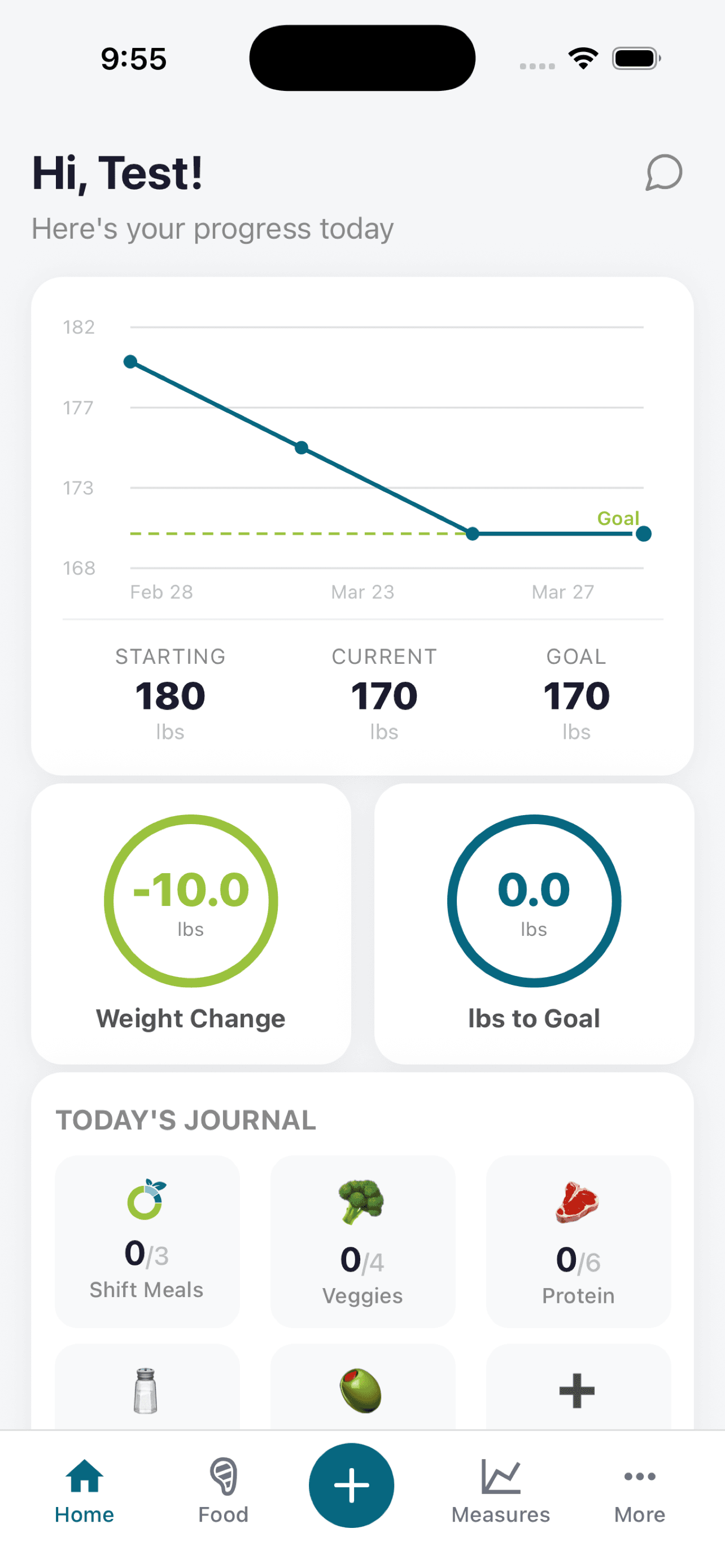 ShiftSetGo app dashboard