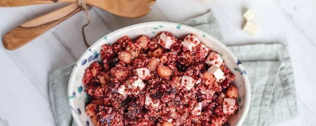 Healthy Quinoa Beet Salad